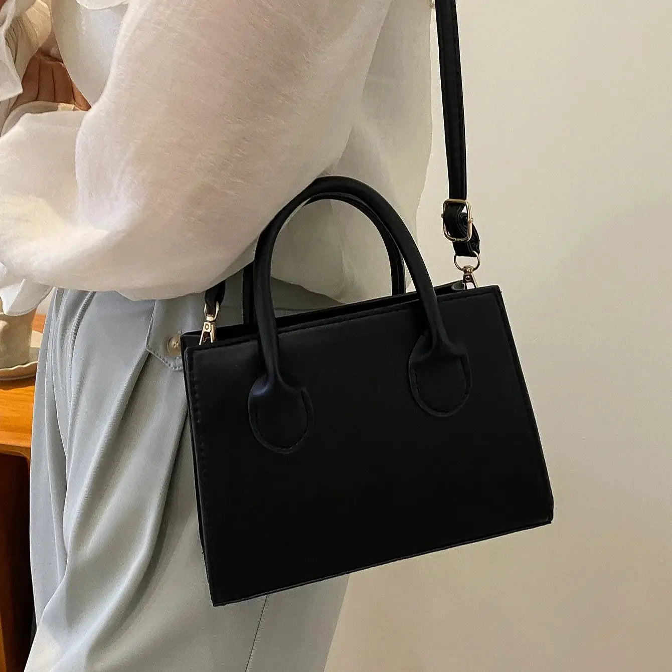 Bolsa Casual de Couro